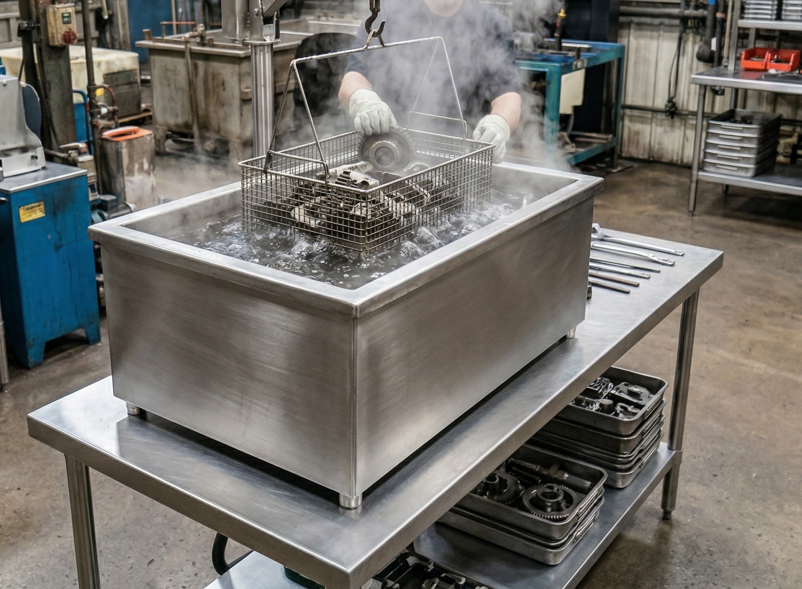 Alkaline degreaser for oils/wax/grease